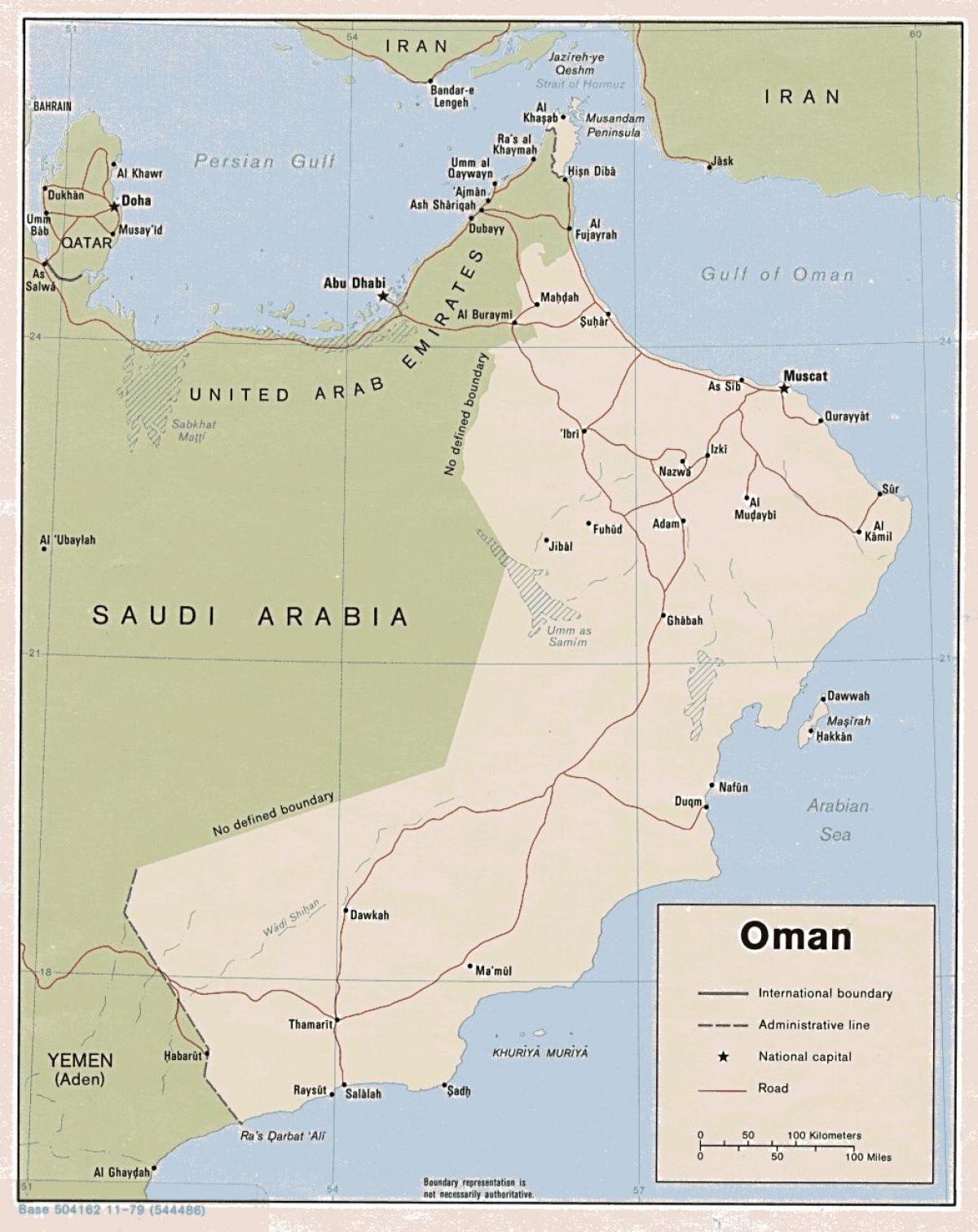 mapa de sohar Omán